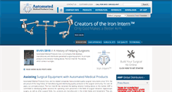 Desktop Screenshot of ironintern.com