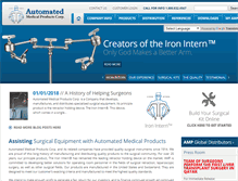 Tablet Screenshot of ironintern.com
